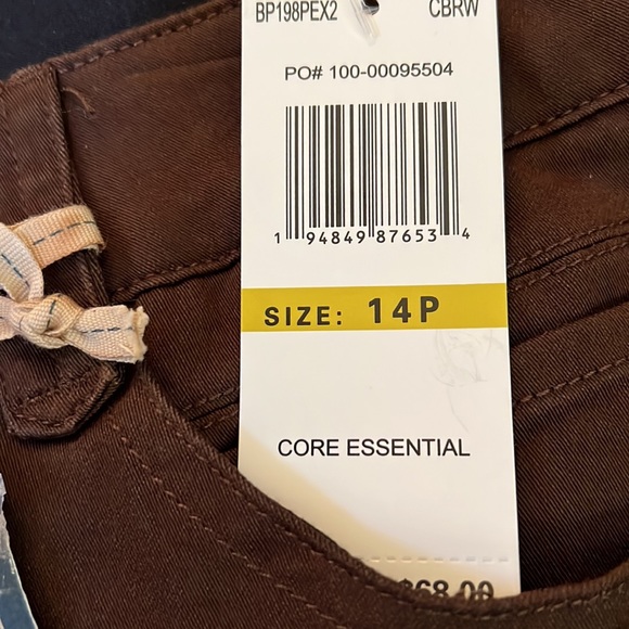 Democracy Brown Ankle Length Stretch Pants - Picture 10 of 12